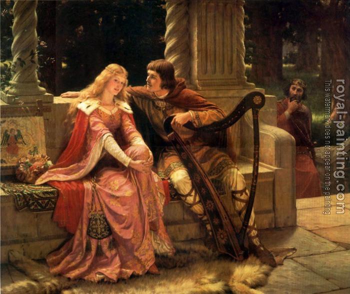 Edmund Blair Leighton : Tristan and Isolde